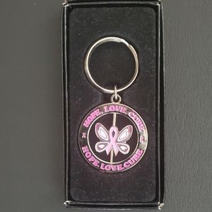 Pink Butterfly Rotating Keyholder